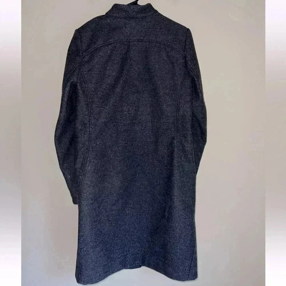 Lululemon All Days Softshell Wool Peacoat Charcoal Gray Women’s 4 - Picture 6 of 8